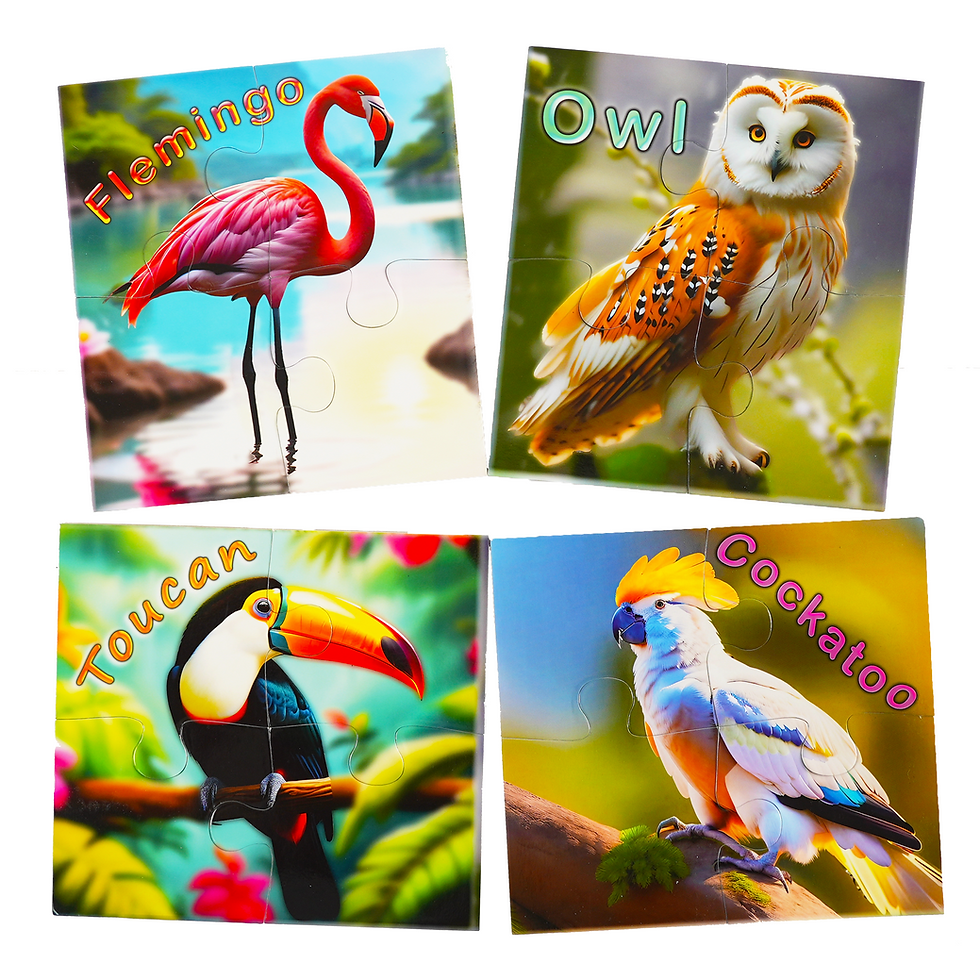 Thumbnail: Colourful Birds Jigsaw Puzzle