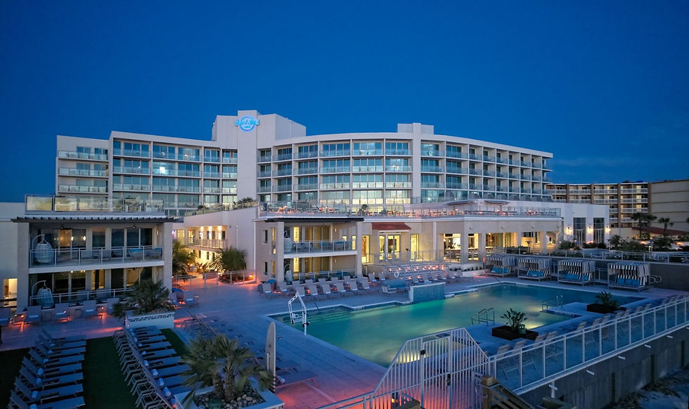 Hard Rock Hotel Daytona Beach wedding venue, ideal for stylish weddings and events with ocean views.