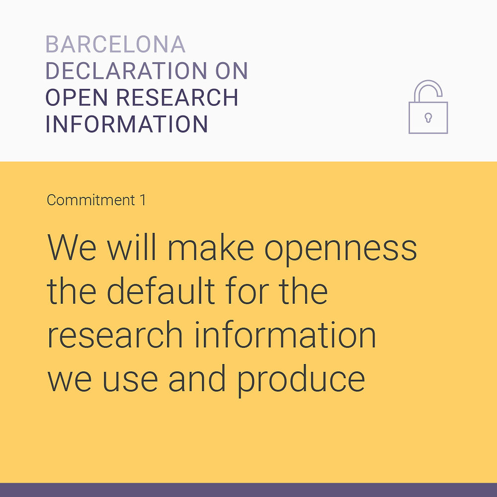Brazilian Reproducibility Network signs the Barcelona Declaration on Open Research Information