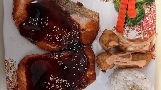Salmon Teriyaki (D)