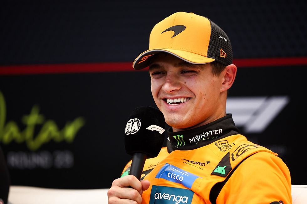 Segunda victoria  de Norris y dramática eliminación de Verstappen en casa.