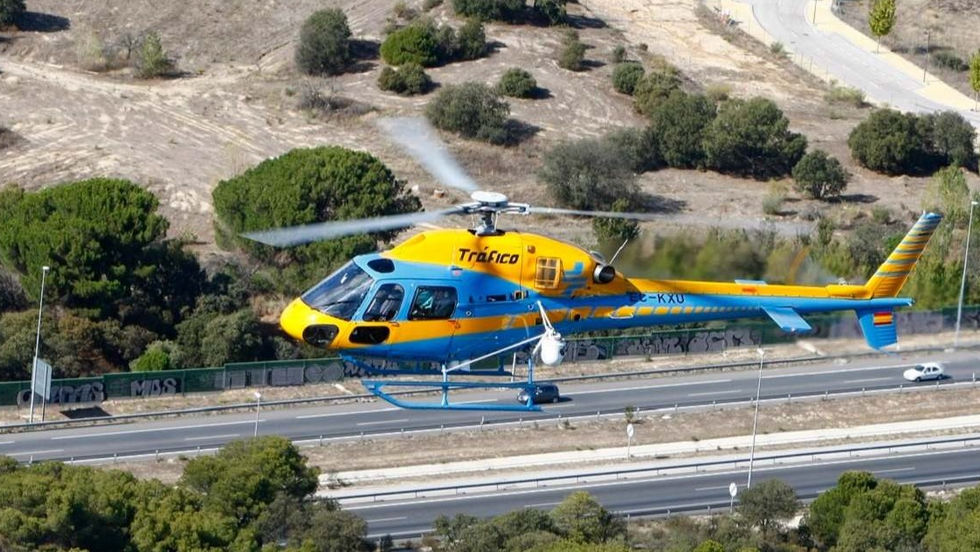 Los helicópteros de la DGT dejan de volar