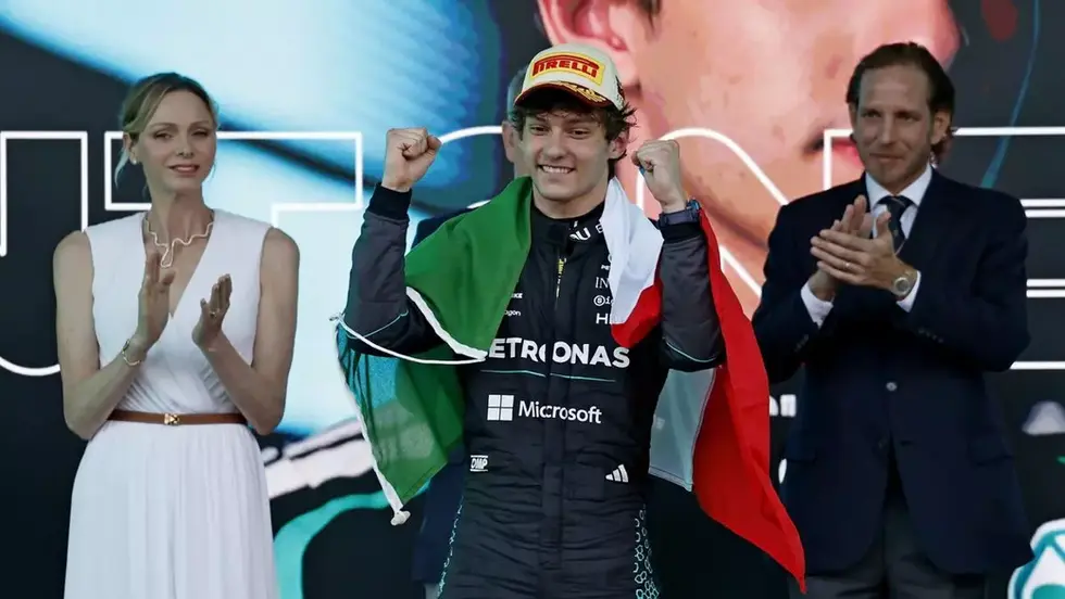 Brillante victoria de Antonelli en Mónaco
