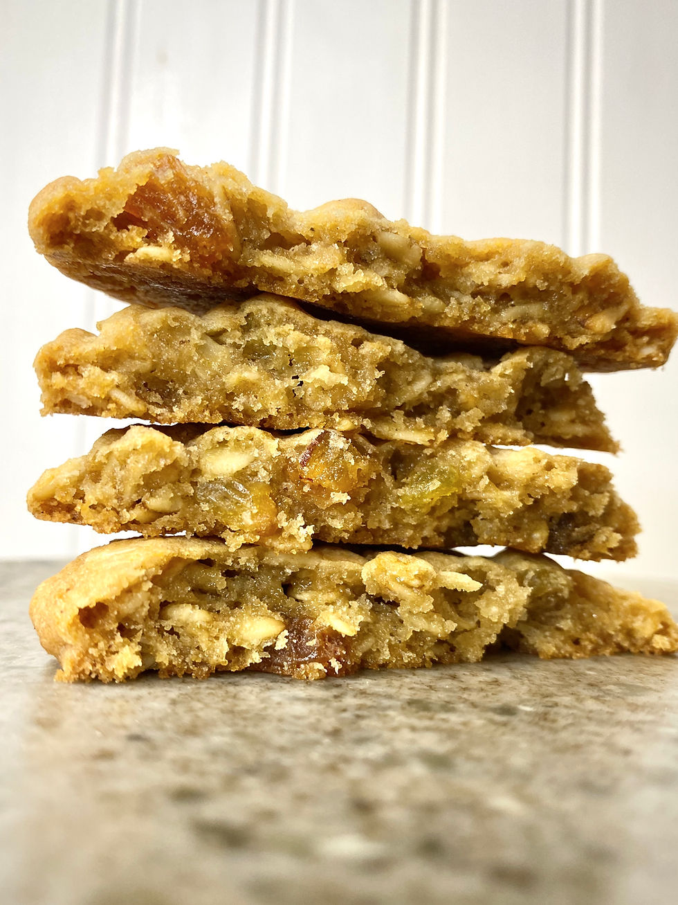 6 Oatmeal Honey Raisin Cookies