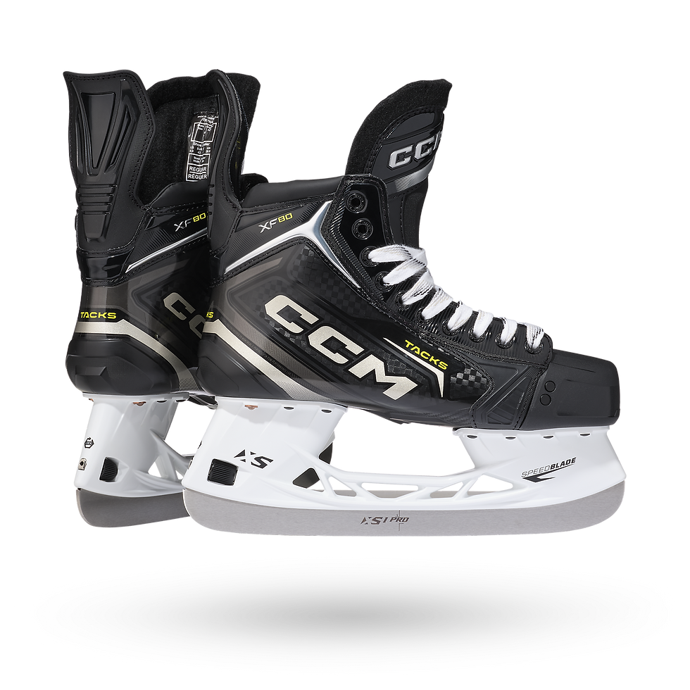 Thumbnail: CCM Tacks XF80 Junior Hockey Skates