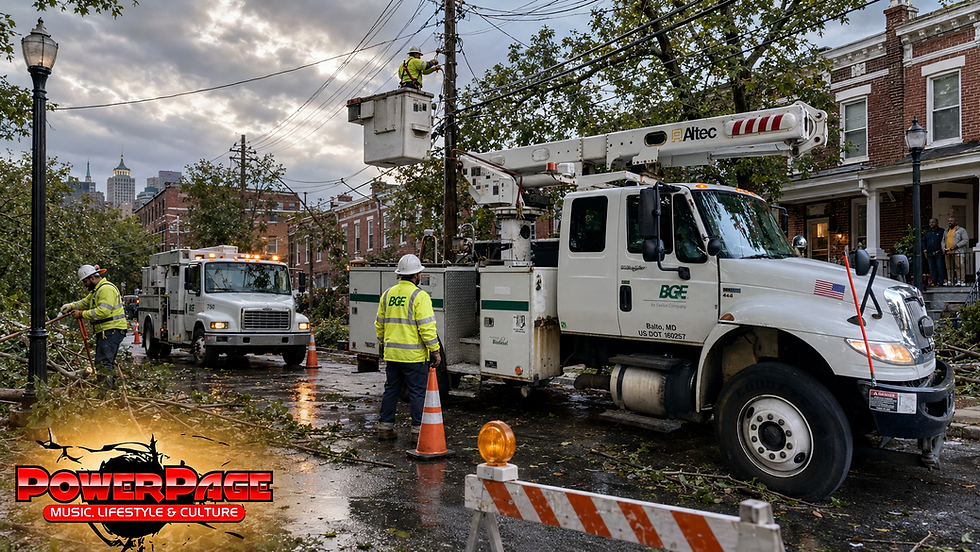 Thousands Still Without Power After Severe Storms Hit Central Maryland