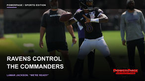 Baltimore Ravens quarterback Lamar Jackson sets to throw during an outdoor training-camp practice