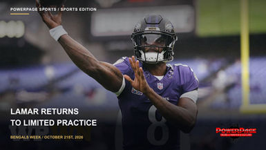 Lamar Jackson throws a football while wearing a purple Ravens jersey and helmet.
