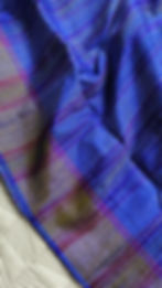 Handcrafted Kantha hand embroidered Pure Bishnupuri Katan Silk Saree