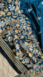 Kantha Stitch Handwork Silk Saree