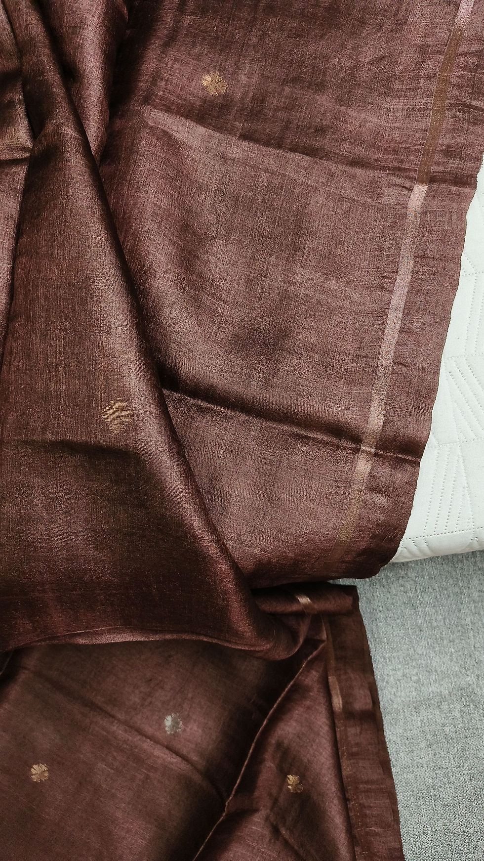 Tussar Silk Jamdani Saree