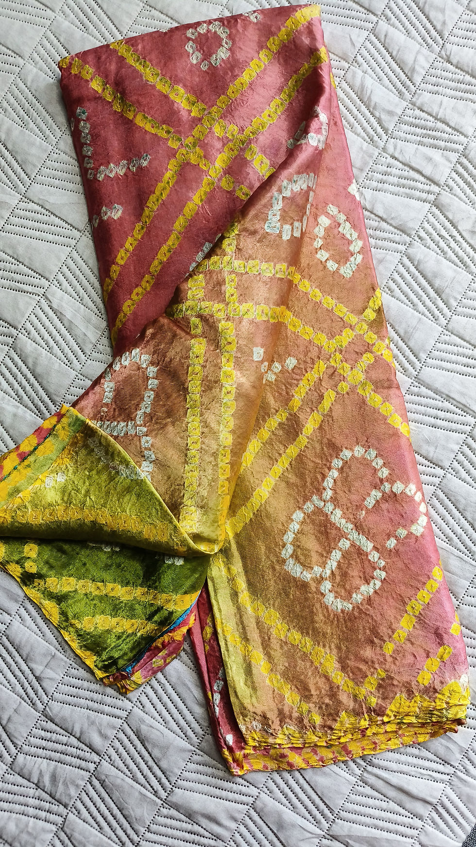 Thumbnail: Gajji Modal Designer Bandhani Silk Saree