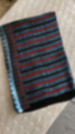 Thumbnail: Ajrakh Modal Silk Saree IndigoSplash