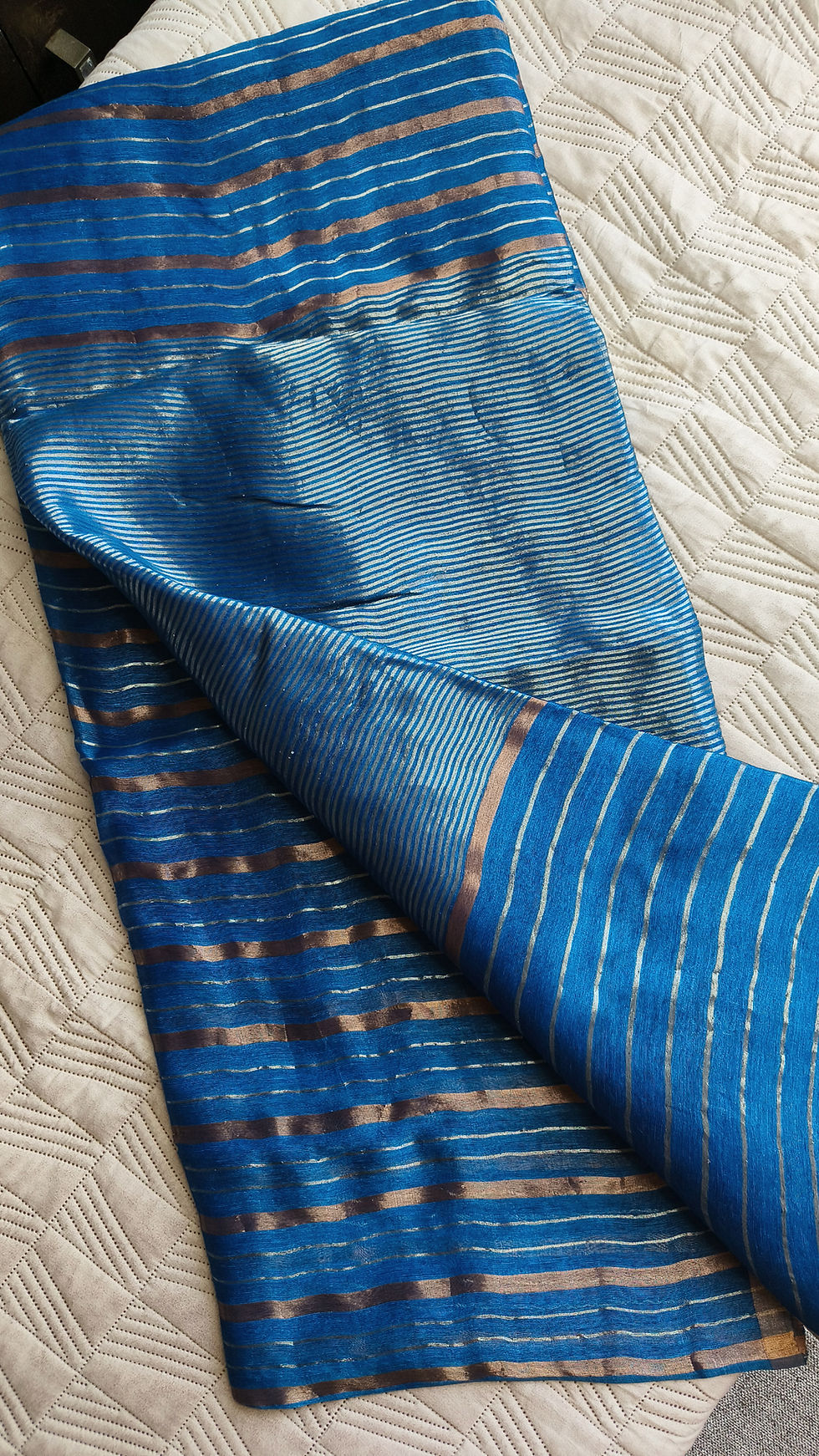 Party wear Silk Linen Saree