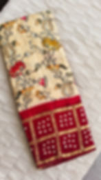 Handmade Bandhani Modal Silk Gharchola Saree