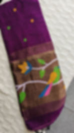 Paithani Pallu Premium Jamdani Saree