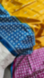 Designer Pure Gachi Tussar Silk Saree with white thread Kutchi Bharat hand embroidery