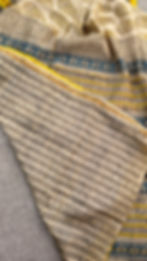 Thumbnail: Matching blouse fabric for chanderi cotton silk handblock saree