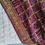 Thumbnail: Ajrakh Modal Silk Gharchola Saree with Nakshi Pallu BrownishMaroon