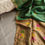 Thumbnail: Mehandi Saree Handloom Tissue Silk Linen