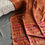 Thumbnail: Silk Linen Saree CopperBrown