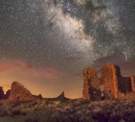 Figure 1- Chaco Canyon, New Mexico