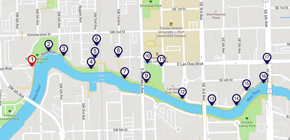 fort lauderdale walking tour