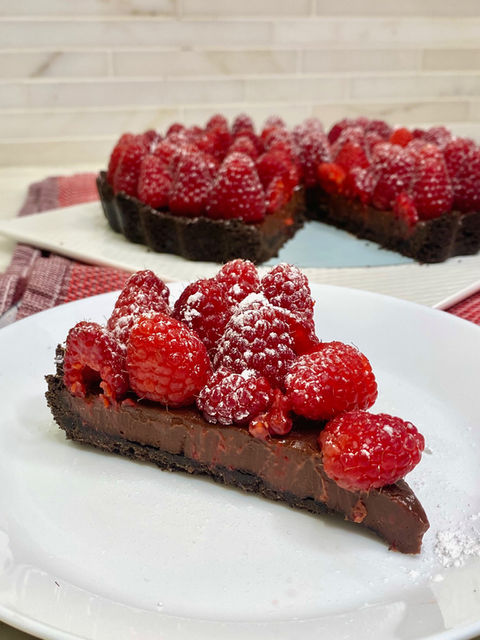 Chocolate cookies n' cream tart