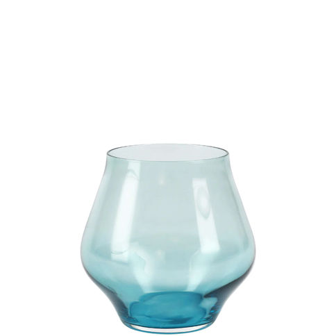 contessa stemless wine glass teal rental luxury event wedding outdoor