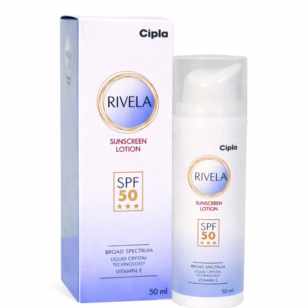 Rivela Sunscreen Lotion SPF 50 50ML