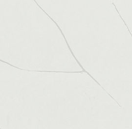 Close-up of Calacatta Ultra quartz showing delicate gray veining and luminous surface
