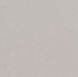 Close-up of Fossil Gray Matte quartz showing matte texture and gray tone