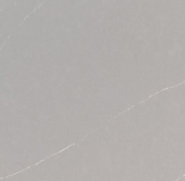 Close-up of Soapstone Mist quartz showing soft soapstone-like gray surface