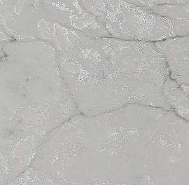 Close-up of Calacatta Versailles quartz showing flowing classic gray veining