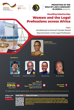 Unveiling Subalternity: Women and the Legal Professions Across Africa