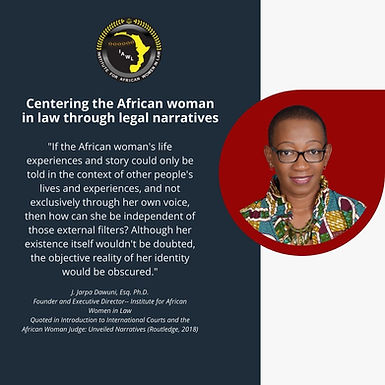 Why I use legal narratives to center African women in law.