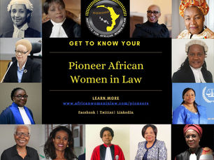 Pioneer African Women in Law