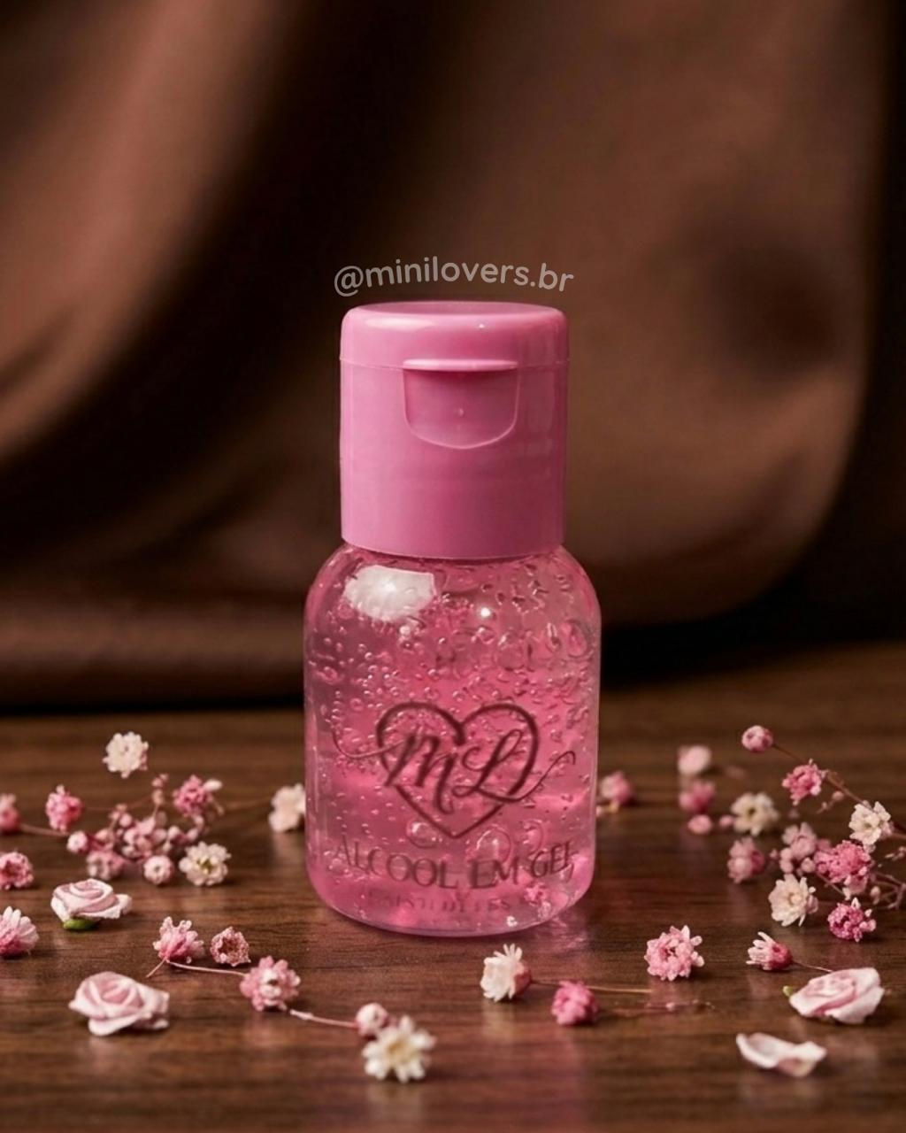 Mini Álcool em Gel Glitter