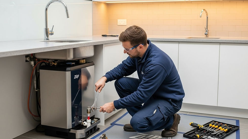 Plumbing fixtures and systems in a modern facility