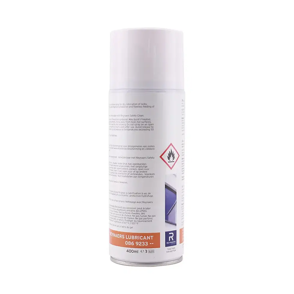 Reynaers Lubricant 400 ml siliconenspray voor ramen en scharnieren