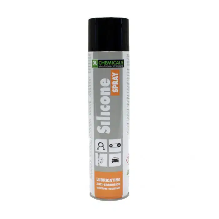 DL Chemicals Silicone Spray spuitbus voor onderhoud