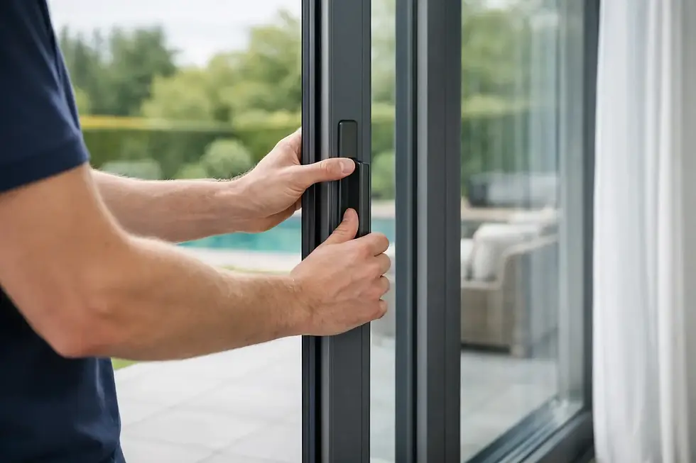 Aluminium schuifraam correct bedienen in 7 stappen