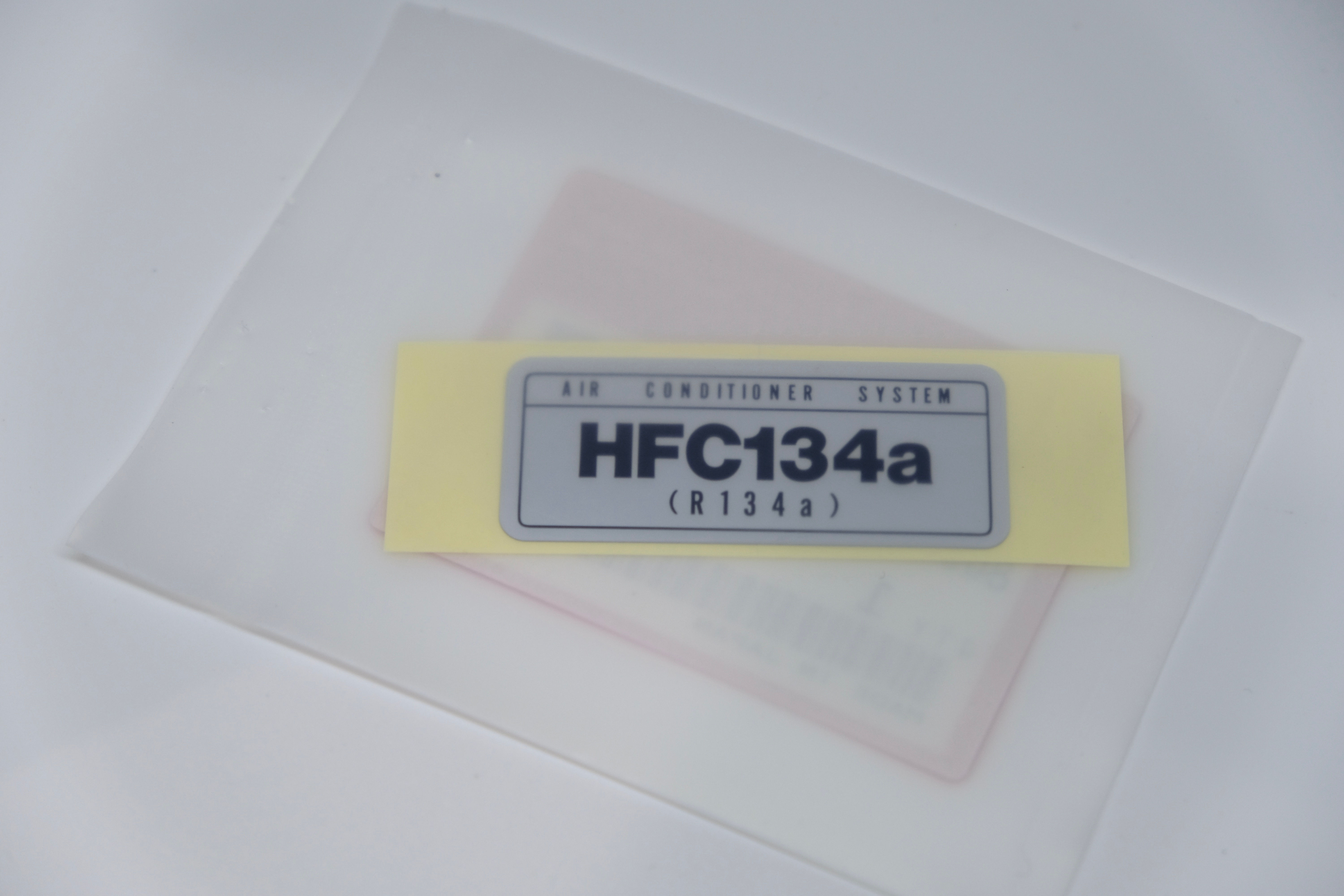 Air Conditioner Label