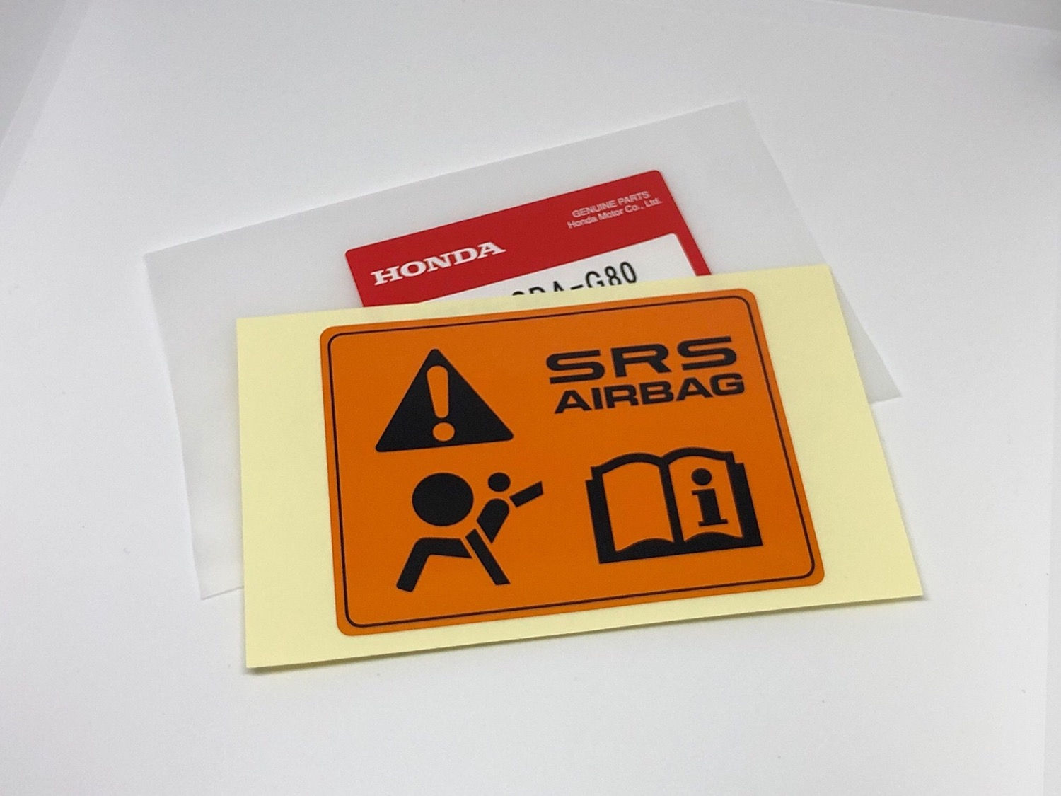 Genuine Honda Caution Labels