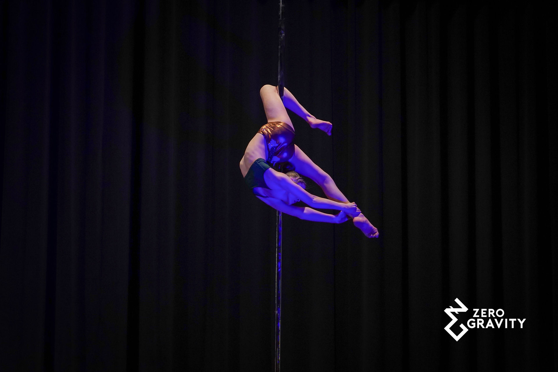 Pole Dance Shape Cocoon performed by a Kid 