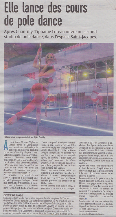 pole dance aix les bains