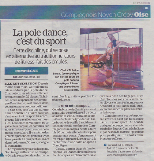 cour pole dance chambery