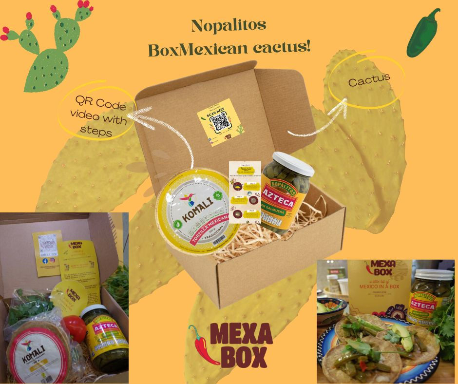 Nopalitos Box (Cactus Tacos)