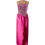 Thumbnail: Fushia Mike Benet Strapless Gown