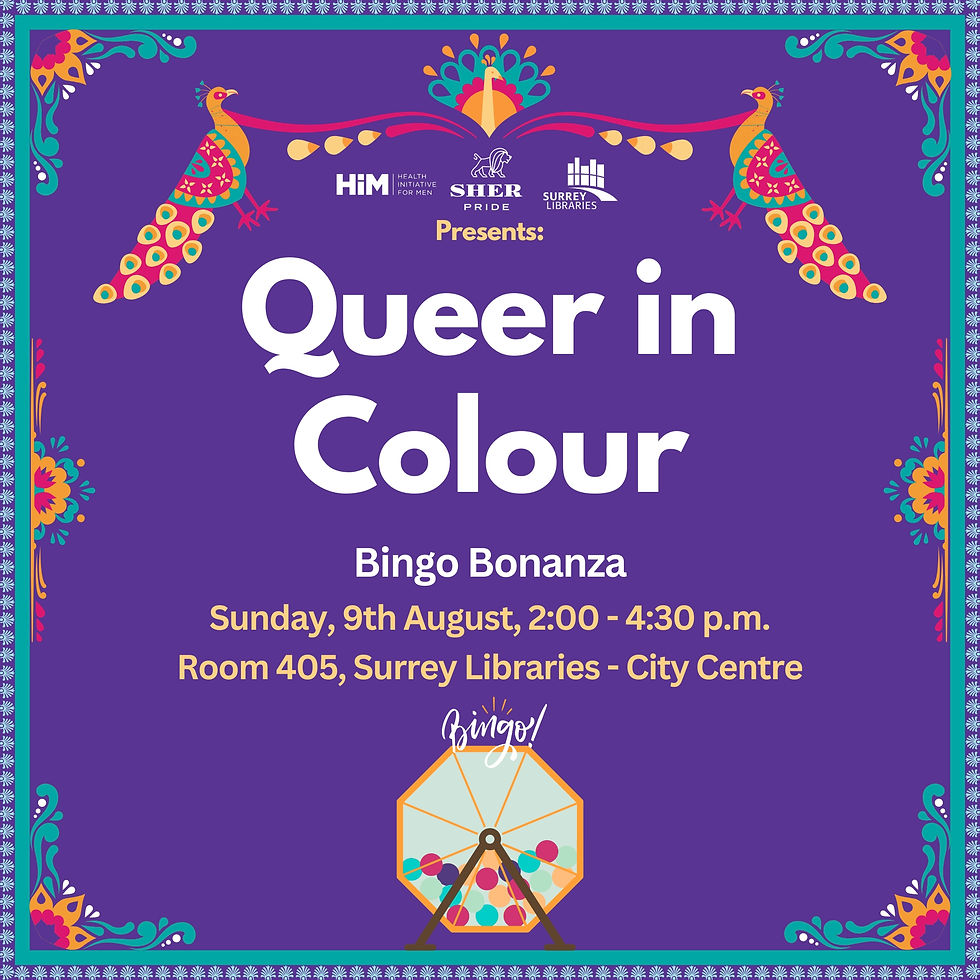 Queer in Colour: Bingo Bonanza